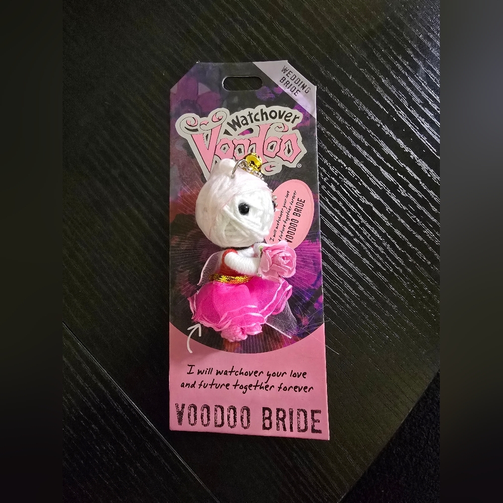 NWT Watchover Voodoo One Size Pink Voodoo Bride Doll